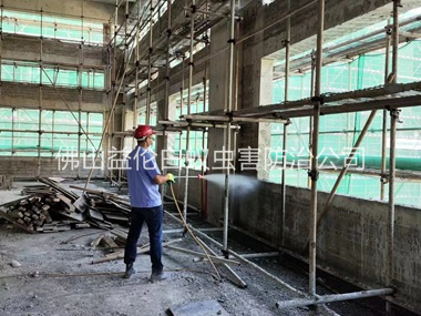 金本廠房預防白蟻工程